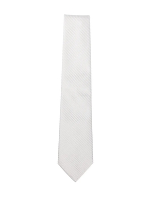 Errico Formicola textured silk tie - Grey