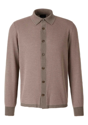 Brioni buttoned wool cardigan - Neutrals