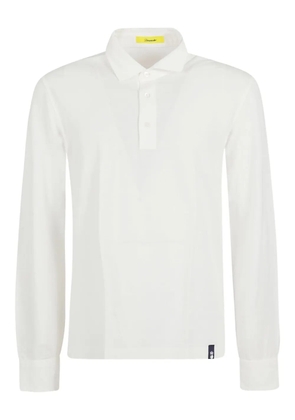 Drumohr logo-detail polo shirt - White