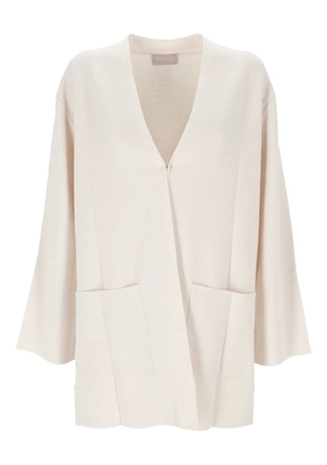 Hemisphere open-front cardigan - Neutrals