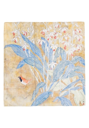 TALKING WALLS Twiggy Komadori scarf - Neutrals