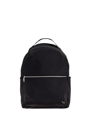 Paul Smith zebra-motif zip-up backpack - Black