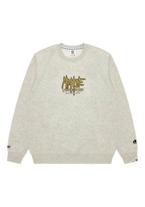 AAPE BY *A BATHING APE® graphic-print sweatshirt - Grey