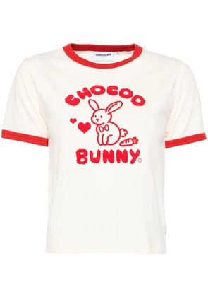 CHOCOOLATE graphic-print T-shirt - White