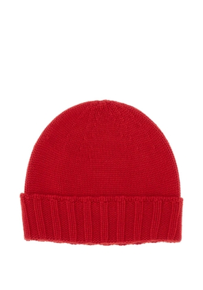 Drumohr wool beanie hat - Red
