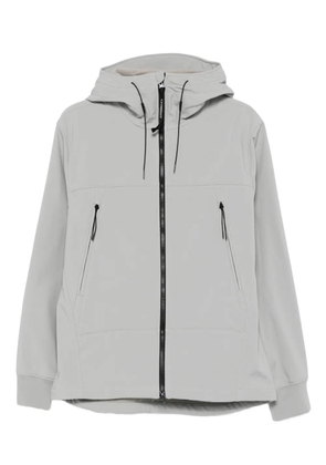 C.P. Company hooded zip-front jacket - Grey