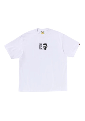 A BATHING APE® Frankenstein Bape T-shirt - White