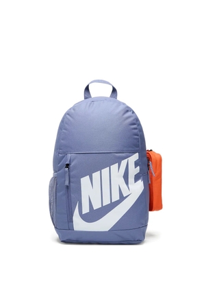 Nike logo zip backpack - Blue