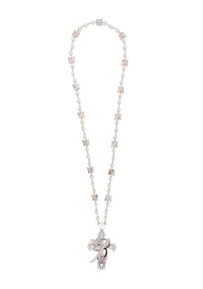 Blumarine butterfly embellishment necklaces - Silver