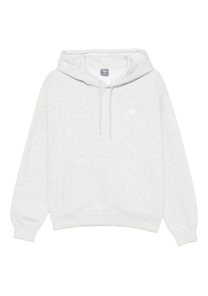 New Balance logo-embroidered hoodie - Grey