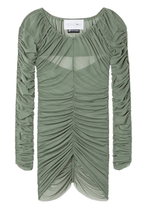 AZ FACTORY x Ester Manas ruched-detailed top - Green