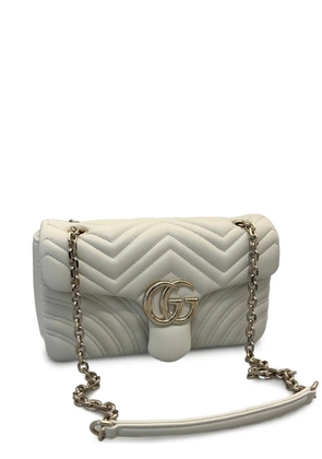 Gucci GG Marmont chain-strap bag - White