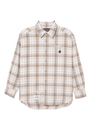 Musium Div. checked shirt jacket - IVA