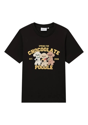 CHOCOOLATE graphic print T-shirt - Black