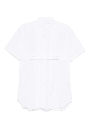 Comme Des Garçons Shirt short-sleeve cotton shirt - White