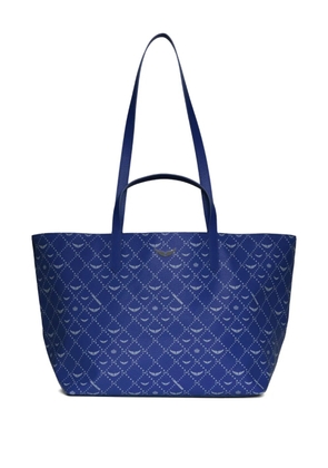 Zadig&Voltaire wings monogram tote bag - Blue