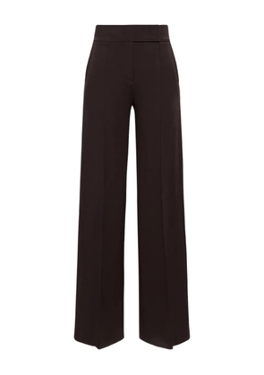 Dorothee Schumacher pleated flared trousers - Brown