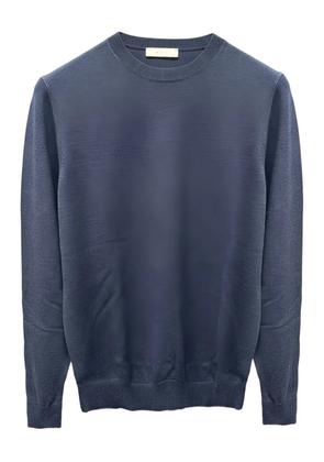 DIKTAT crew-neck sweater - Blue