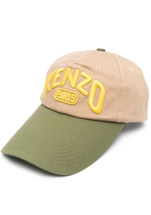 Kenzo embroidered-logo baseball cap - Neutrals