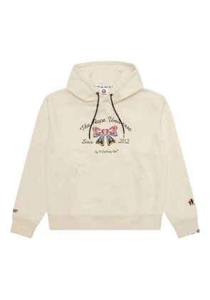 AAPE BY *A BATHING APE® graphic-print hoodie - Neutrals