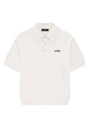 AMIRI Spirit short-sleeve polo shirt - White