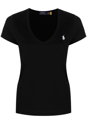 Polo Ralph Lauren Polo Pony V-neck T-shirt - Black