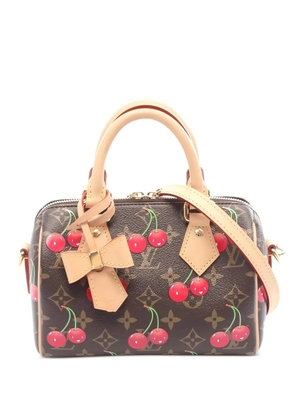 Louis Vuitton Pre-Owned 2010s x Takashi Murakami Speedy Bandouliere 20 cherry tote bag - Brown