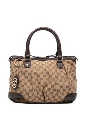 Gucci Pre-Owned 2016-2025 GG Canvas Sukey satchel - Brown
