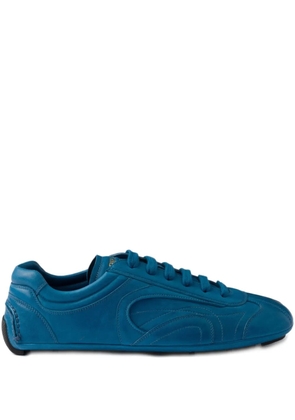 Prada Montecarlo Re-edition 2005 Antiqued leather sneakers - Blue