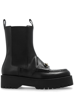 Gucci 45mm Horsebit boots - Black