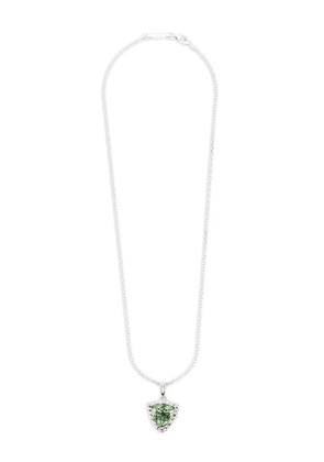 DARKAI Trillion Tourmaline necklace - Silver