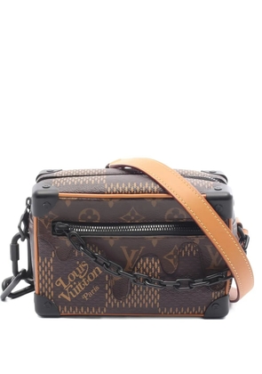 Louis Vuitton Pre-Owned x Nigo Giant 2020 mini Soft Trunk shoulder bag - Brown
