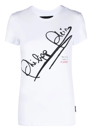 Philipp Plein SS Signature cotton T-shirt - White