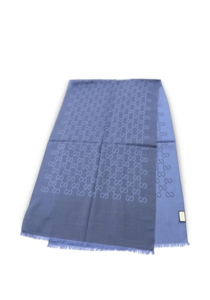 Gucci Pre-Owned 1920s GG-pattern scarf - Blue