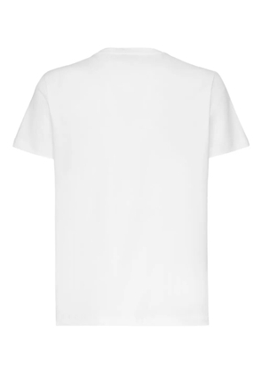 DONDUP logo-detail pocketed t-shirt - White