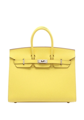 Hermès Pre-Owned 2024 Epsom Birkin Sellier 25 handbag - Yellow