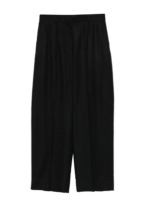 TOTEME flannel trousers - Black