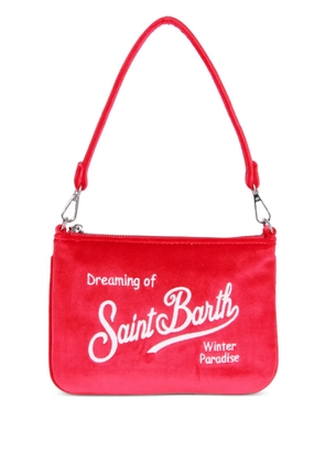 MC2 Saint Barth zip-fastening clutch bag - Red