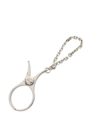 Hermès Pre-Owned 2010s Fillou chain glove holder - Silver