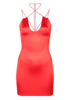 Maison Close French Kiss bodycon minidress - Red