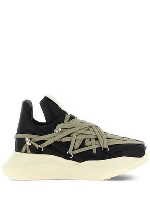 Rick Owens Megalace Geth Runner lace-up sneakers - Black