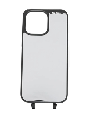 Topologie logo phone case - Black