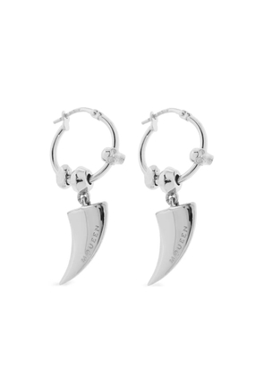 Alexander McQueen Tiger Claw earrings - Silver