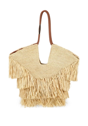 ZIMMERMANN Goldentime tote bag - Neutrals