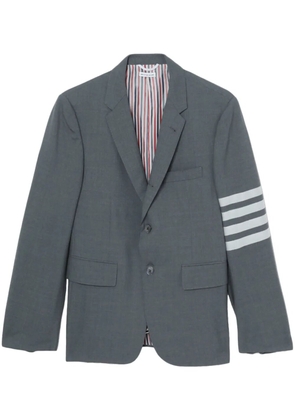 Thom Browne 4-Bar stripe single-breasted blazer - Grey