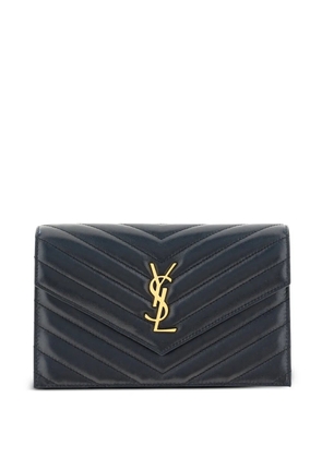 Saint Laurent envelope chain wallet - Black
