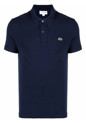 Lacoste logo-embroidered polo shirt - Blue