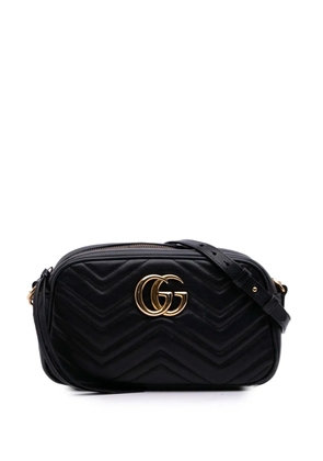 Gucci Pre-Owned 2016-2025 Small GG Marmont Matelasse Leather crossbody bag - Black