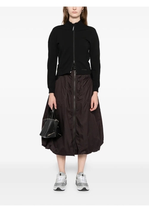 and Wander Bordeaux Octa skirt - Brown