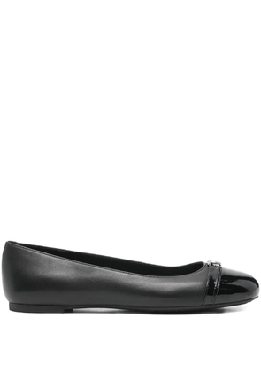 Michael Michael Kors leather ballet flats - Black
